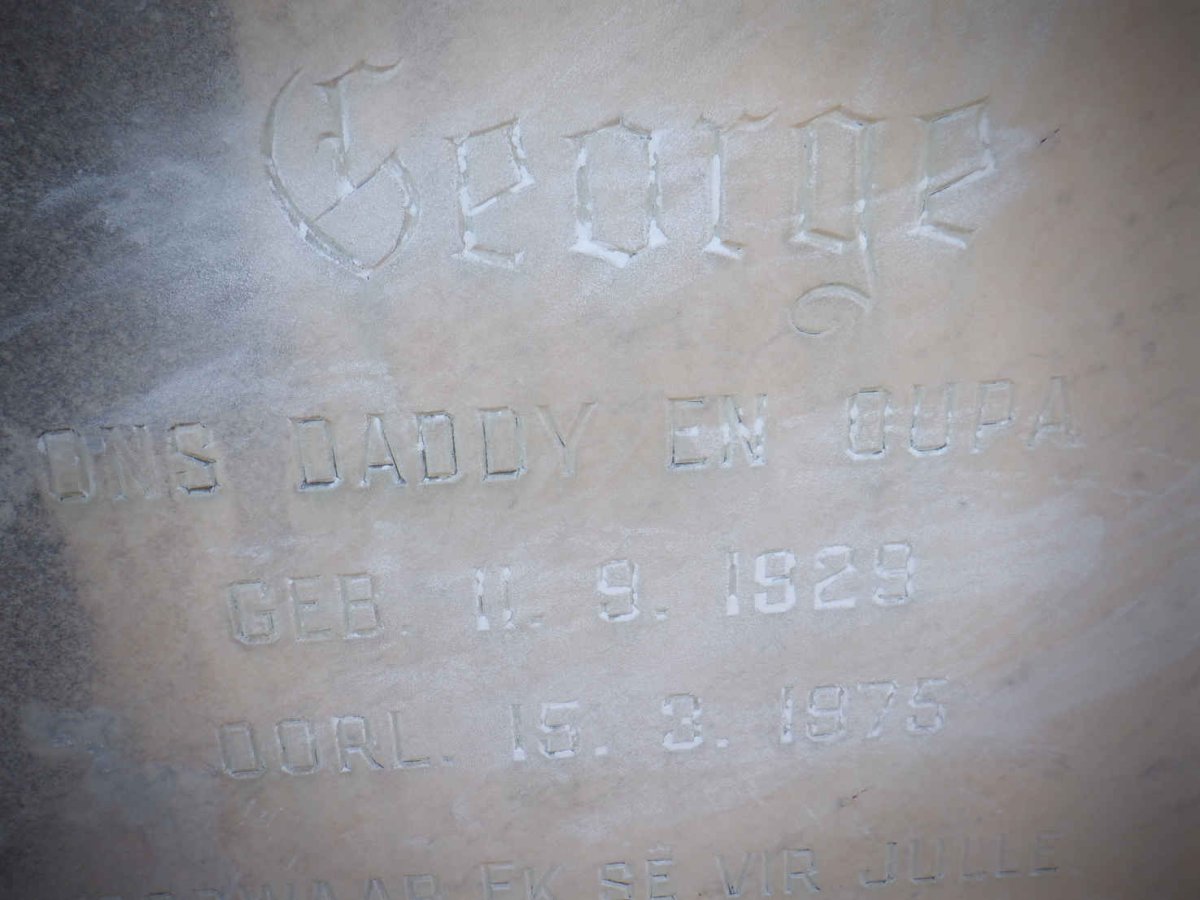 ? George 1929-1975