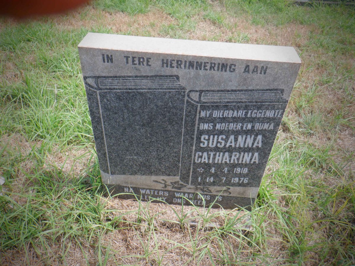 ? Susanna Catharina 1910-1976