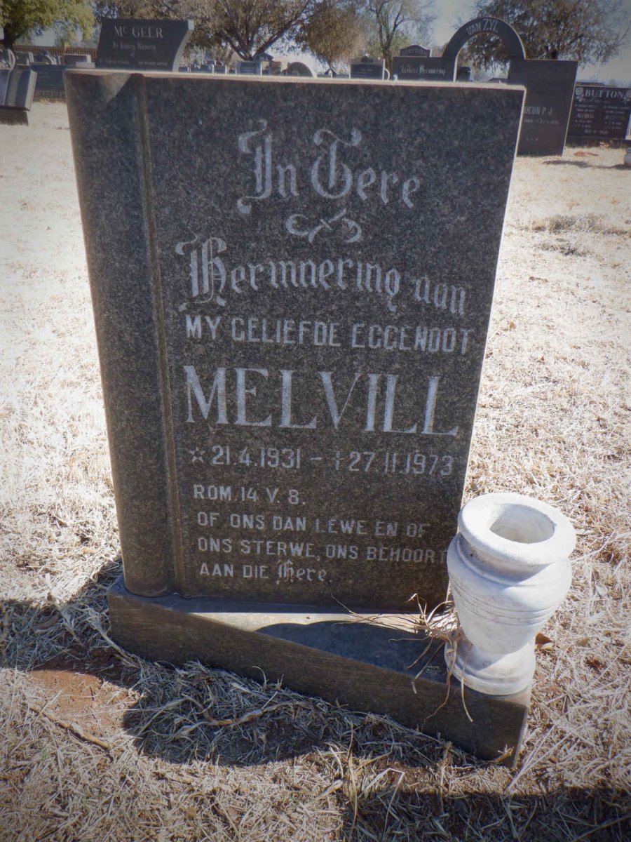 ? Melvill 1931-1973