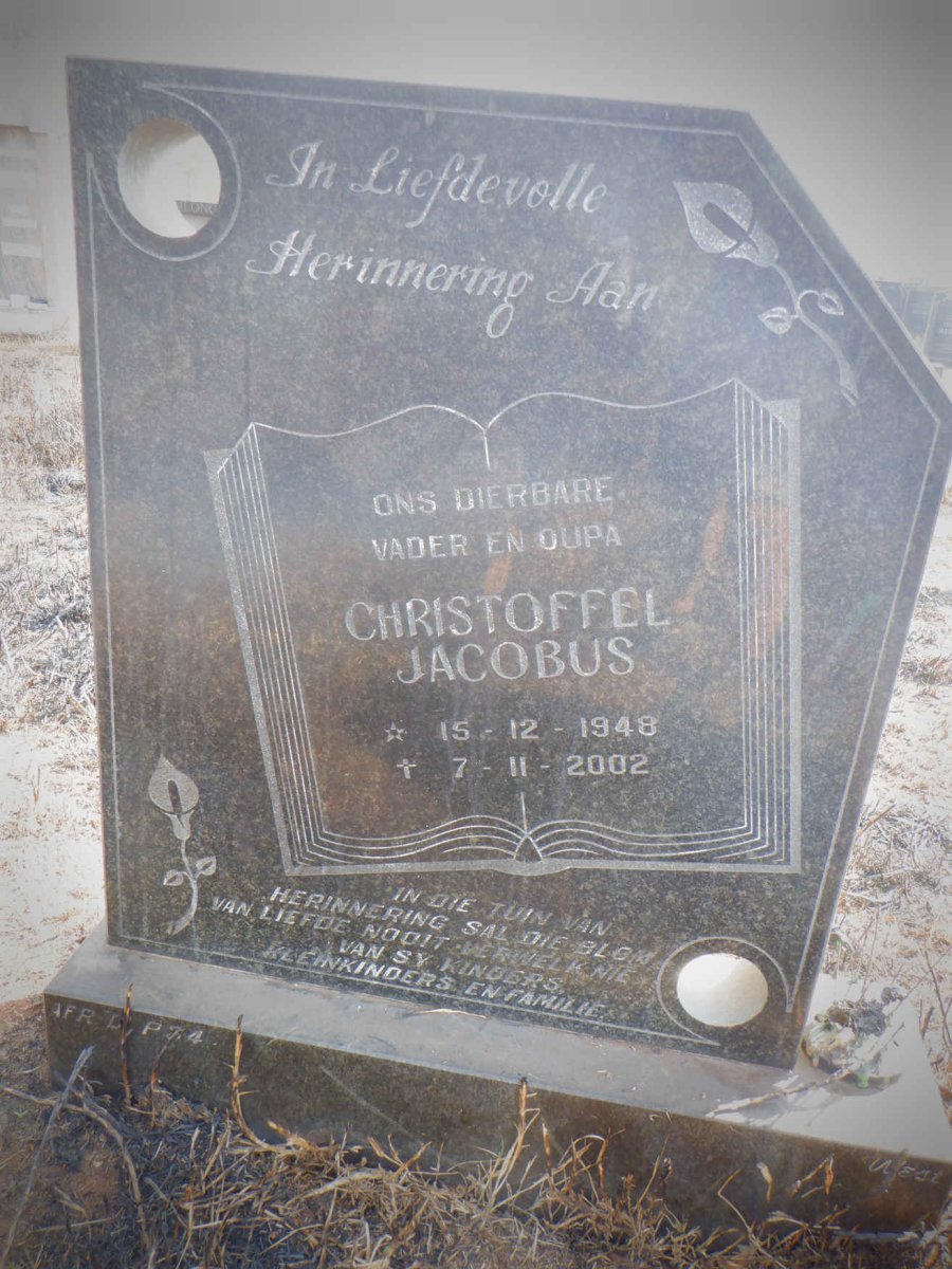 ? Christoffel Jacobus 1948-2002