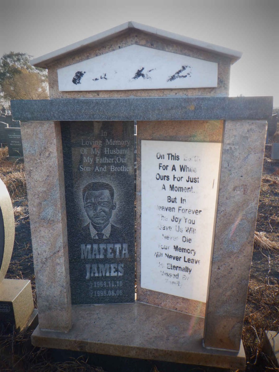 ? Mafeta James 1964-1995