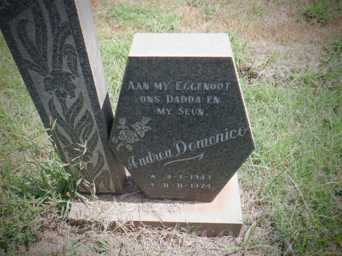 ? Andrea Domenico 1943-1974