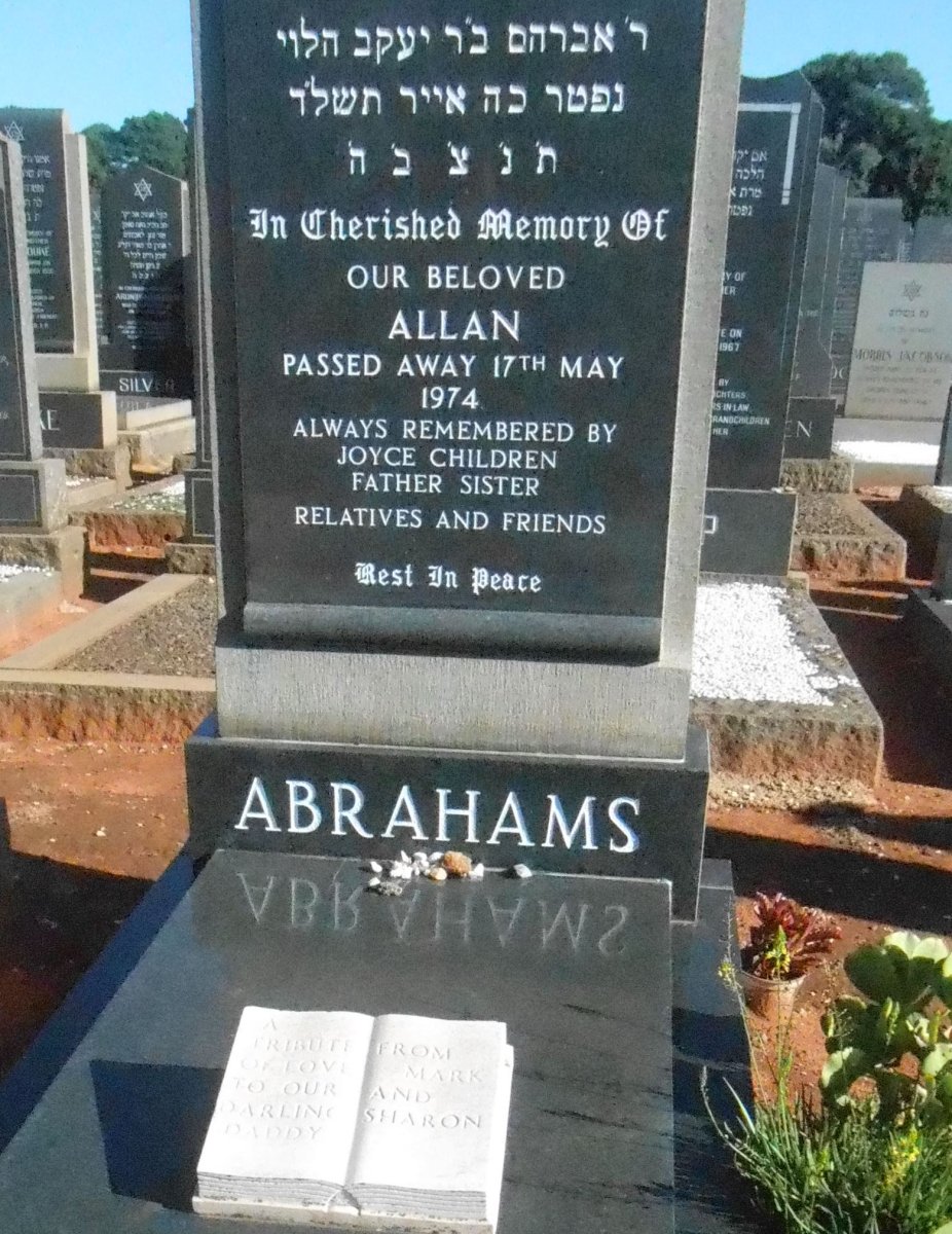 ABRAHAMS Allan -1974