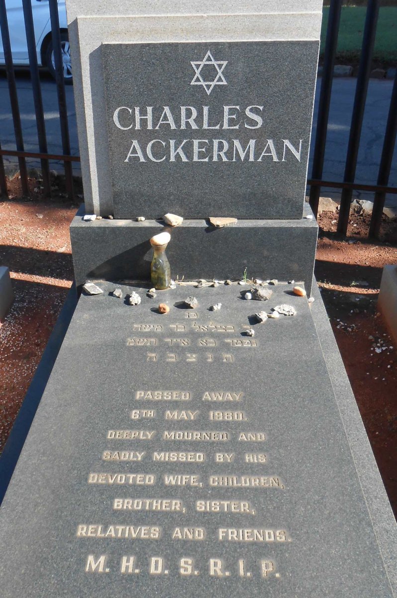 ACKERMAN Charles -1980