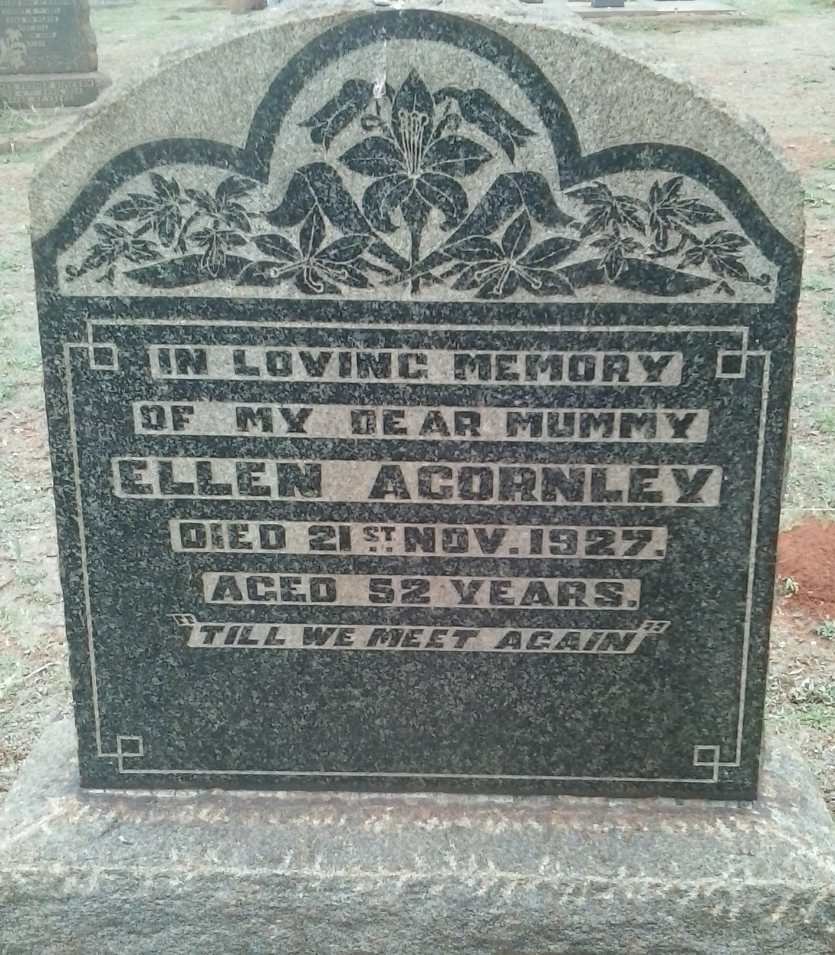 ACORNLEY Ellen -1927