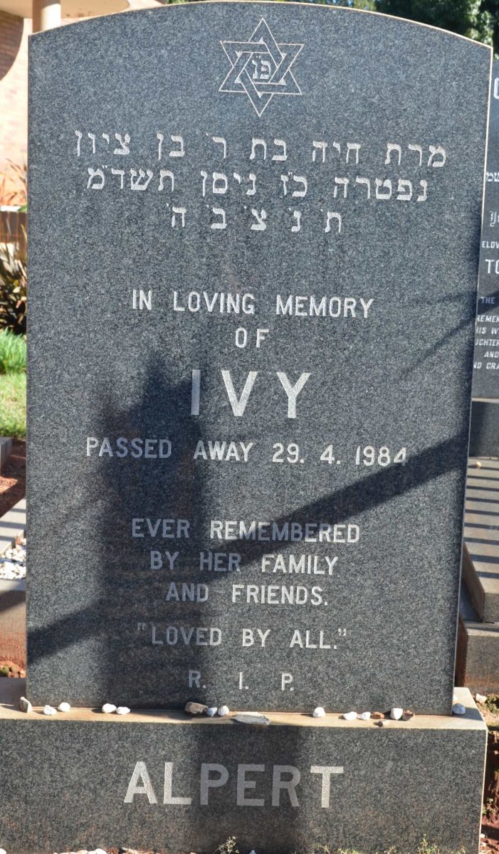 ALPERT Ivy -1984