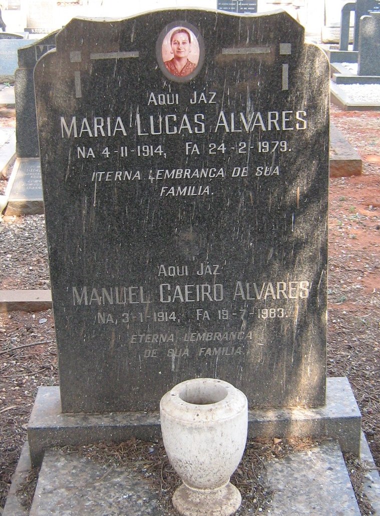 ALVARES Manuel Caeiro 1914-1983 &amp; Maria Lucas 1914-1979