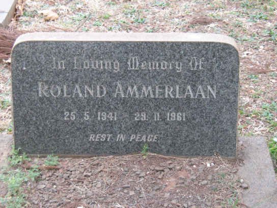 AMMERLAAN Roland 1941-1961