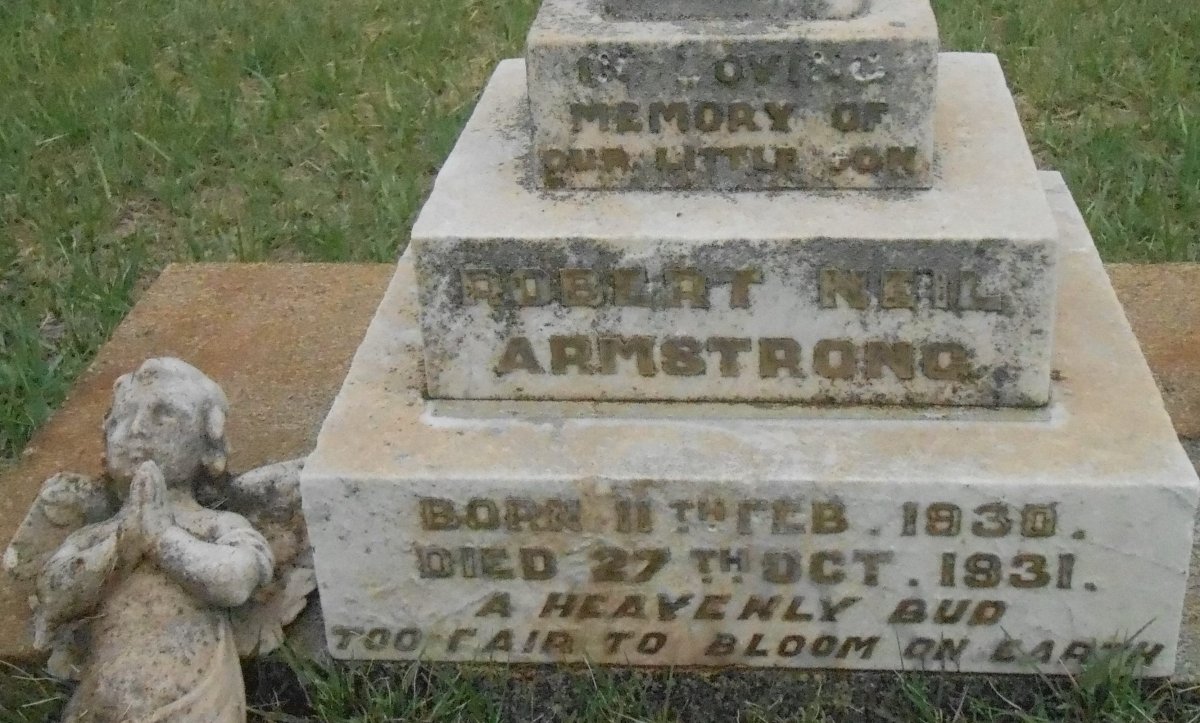 ARMSTRONG Robert Neil 1830-1931