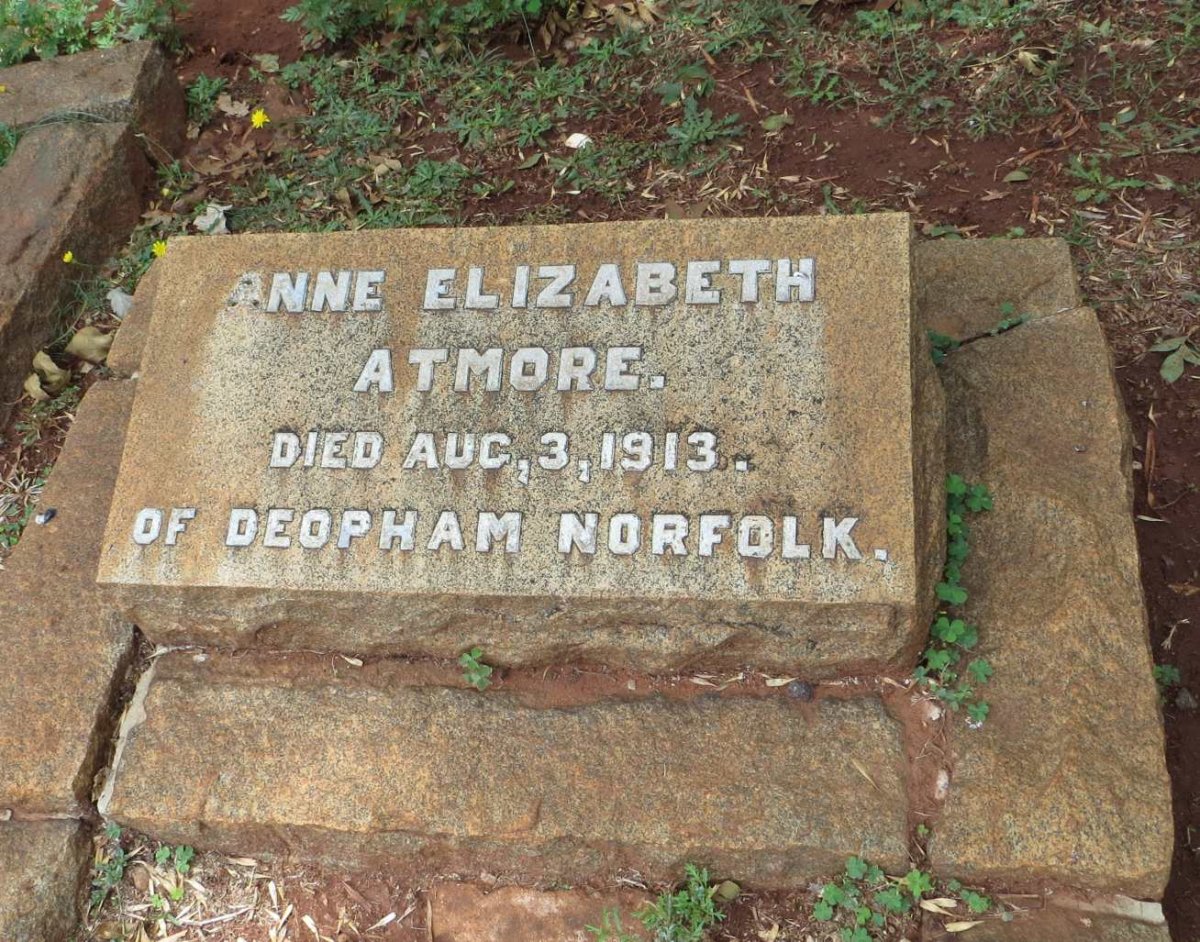 ATMORE Anne Elizabeth -1913