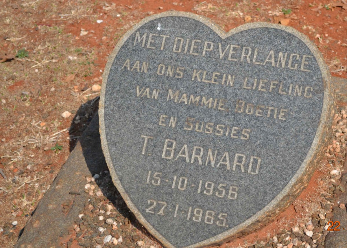 BARNARD T. 1956-1965