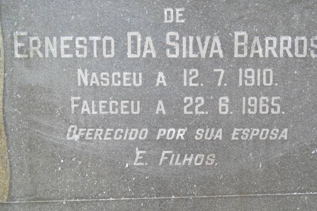 BARROS Ernesto Da Silva 1910-1965