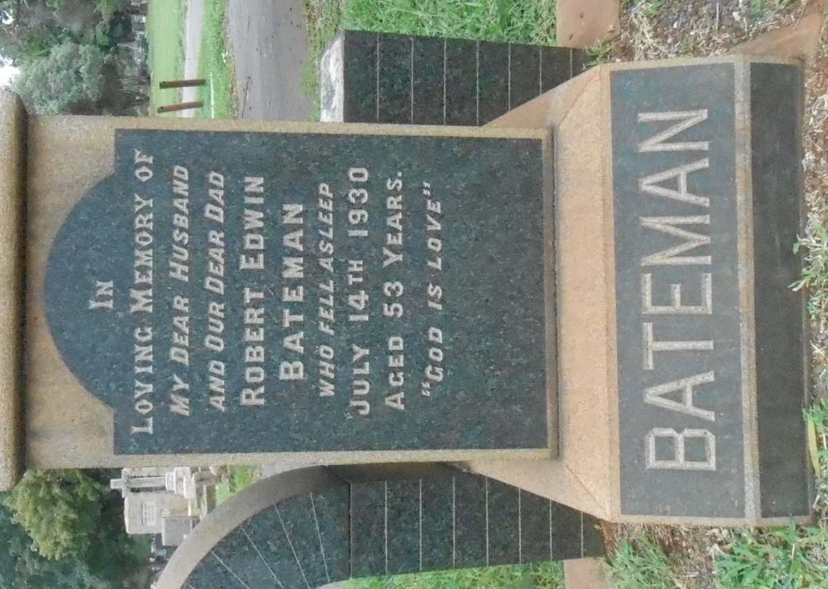 BATEMAN Robert Edwin -1930