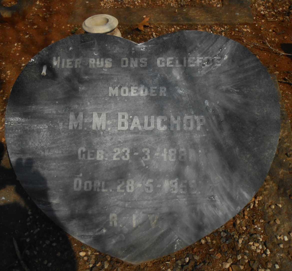 BAUCHOP M.M. 1881-1959