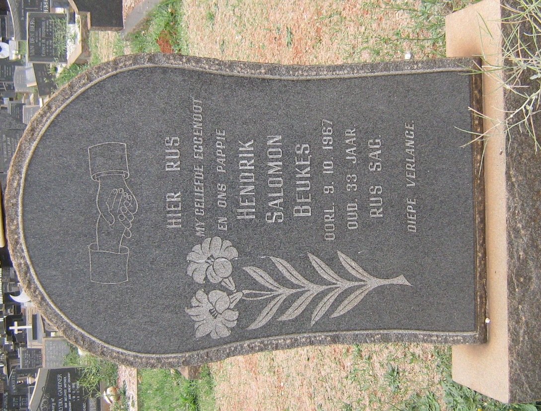 BEUKES Hendrik Salomon -1967