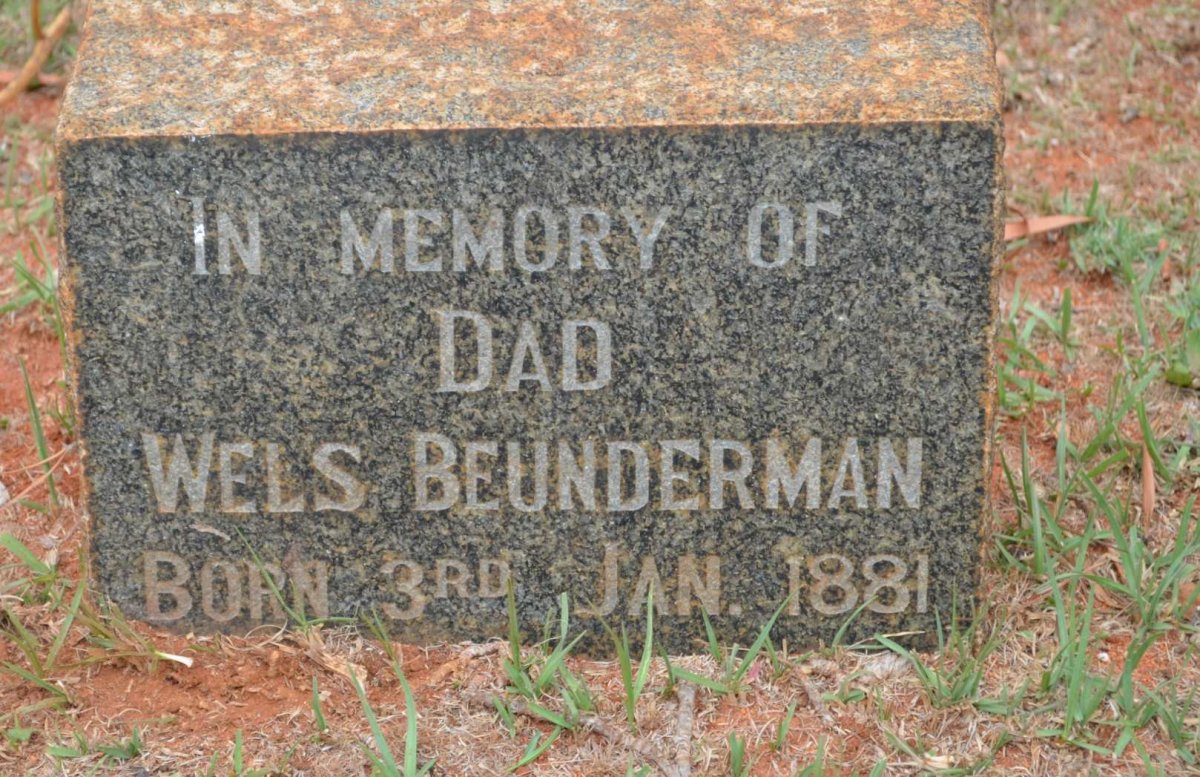 BEUNDERMAN Wels 1881-
