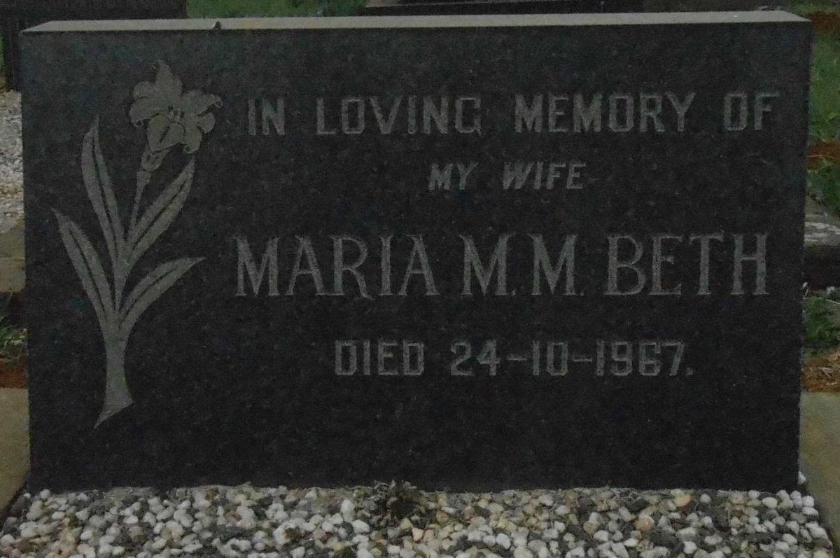 BETH Maria M.M. -1967