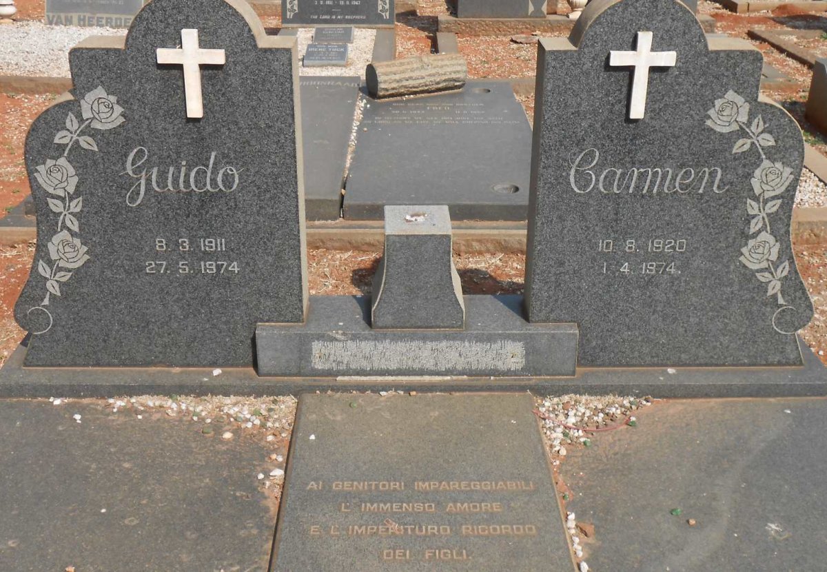 BIASSONI Guido 1911-1974 &amp; Carmen 1920-1974