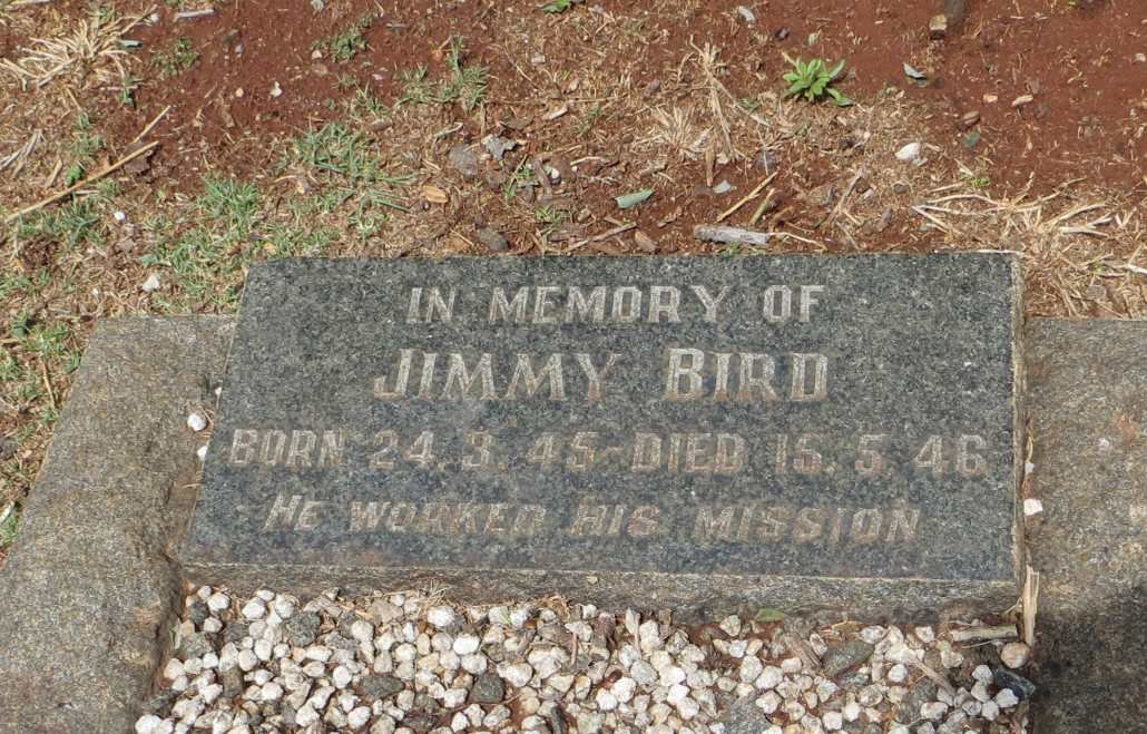 BIRD Jimmy 1945-1946