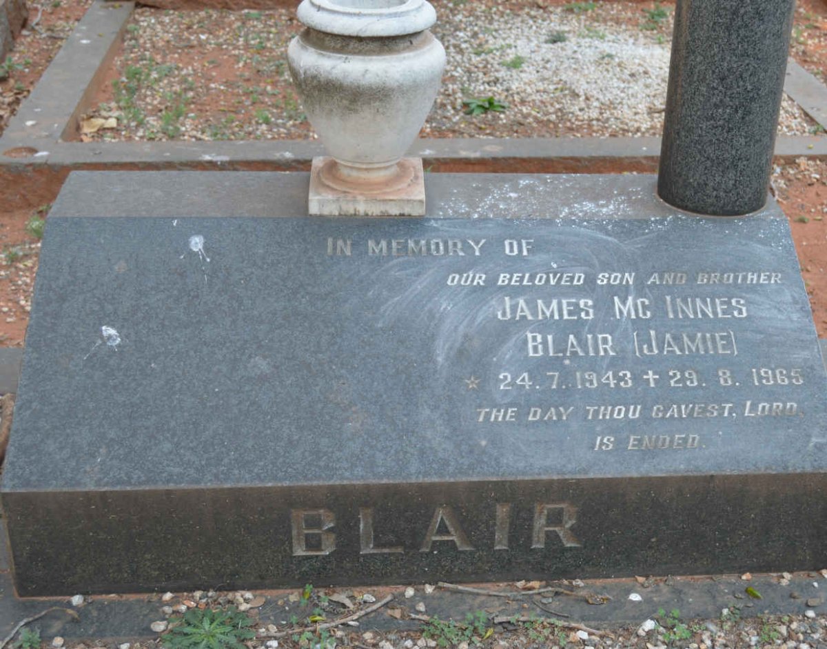 BLAIR James Mc Innes 1943-1965