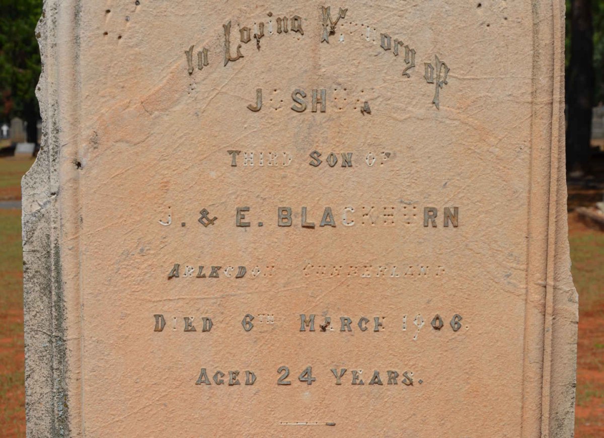 BLACKBURN Joshua -1906