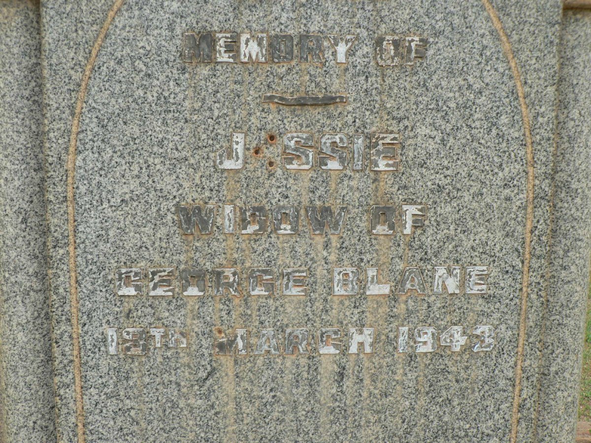 BLANE Jessie -1943
