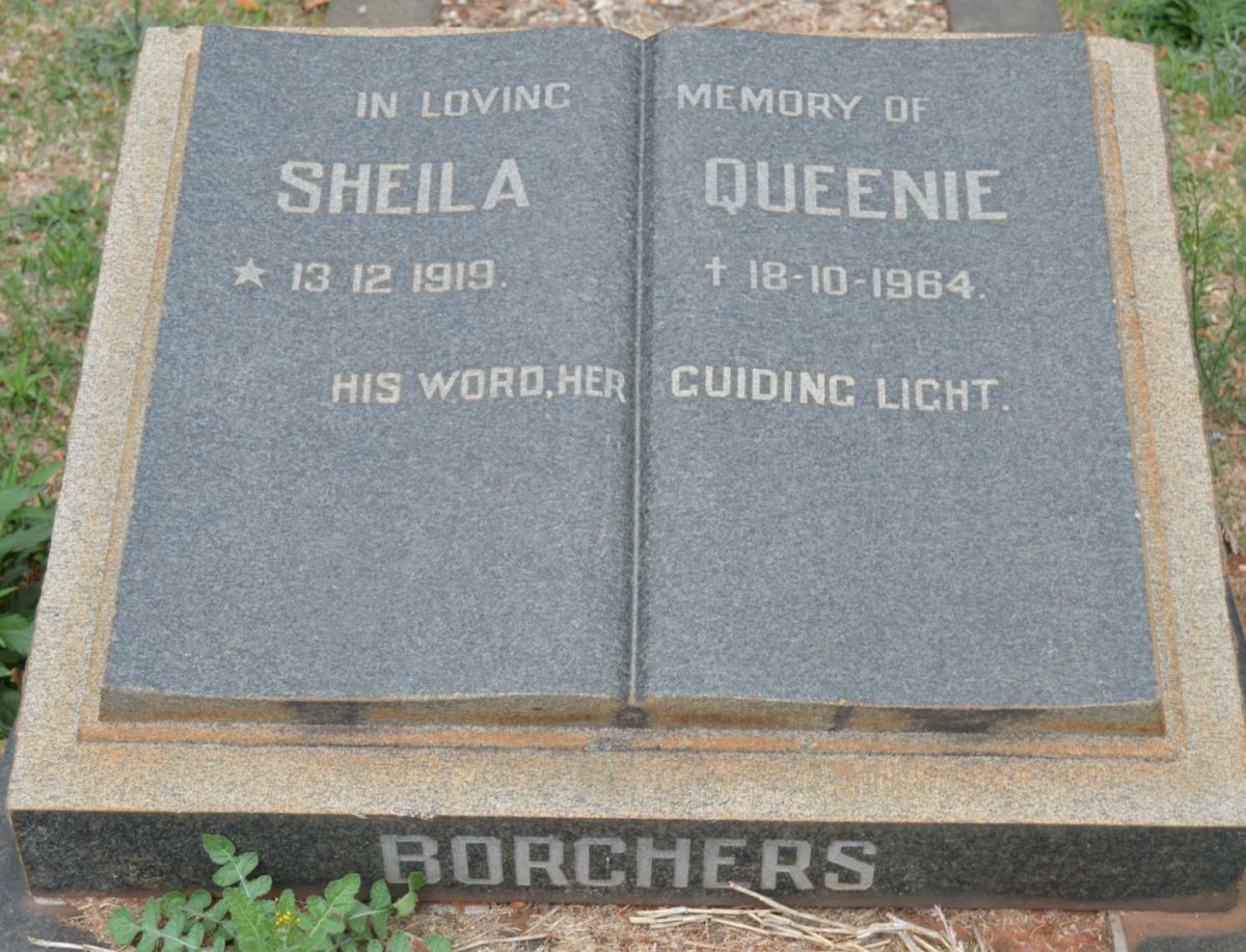 BORCHERS Sheila Queenie 1919-1964