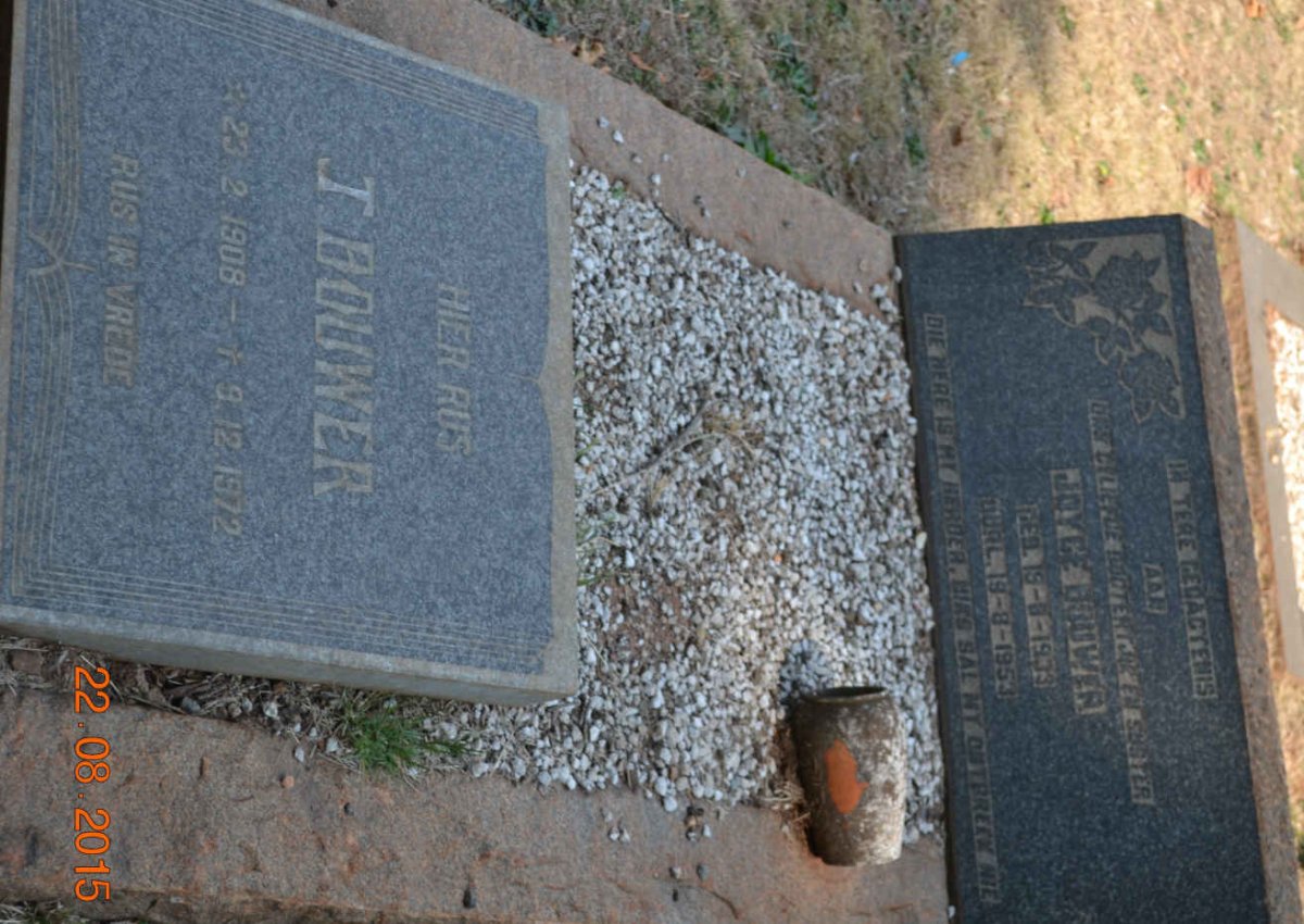 BOUWER J. 1908-1972 :: BOUWER Joyce 1933-1953