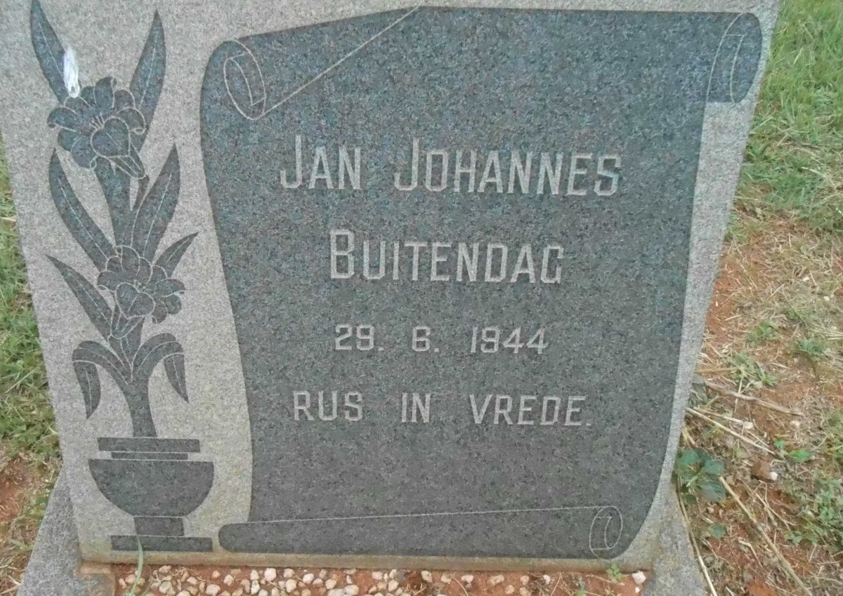 BUITENDAG Jan Johannes -1944