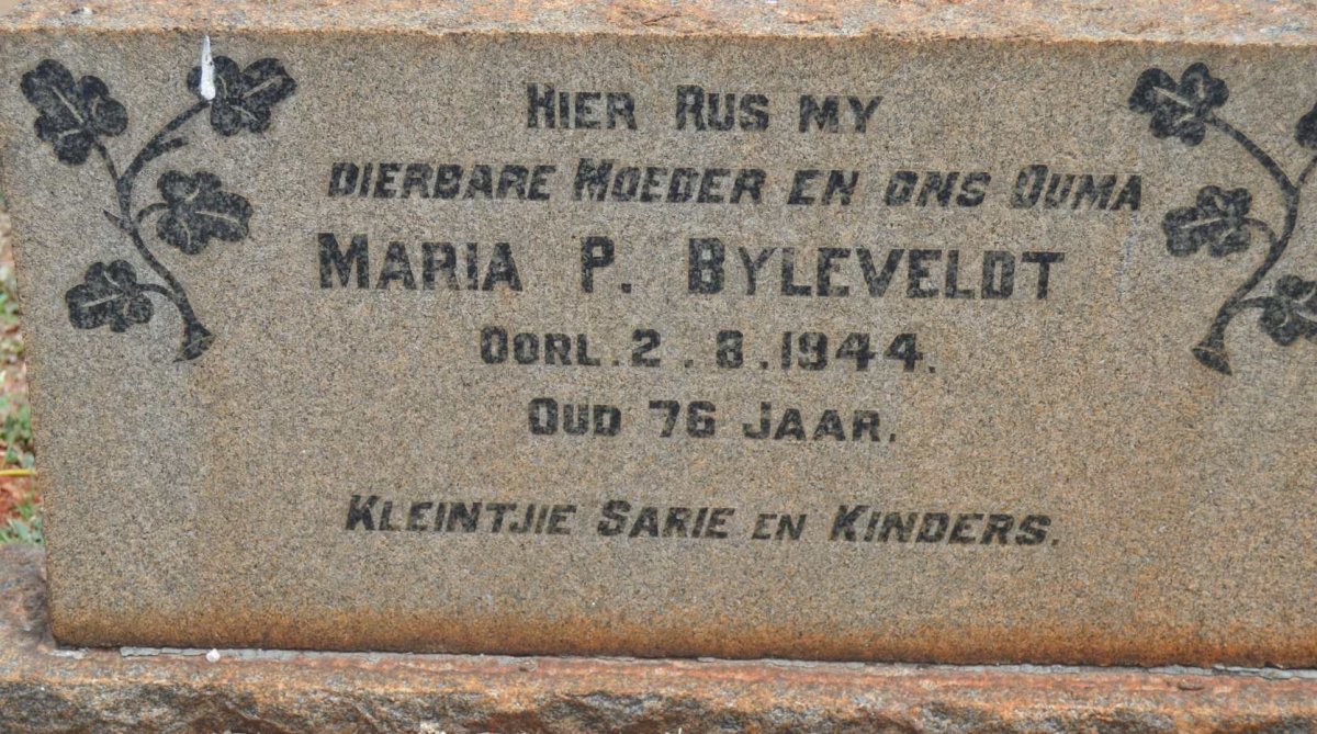 BYLEVELDT Maria P. -1944