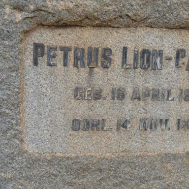 CACHET Petrus, LION 1880-1940