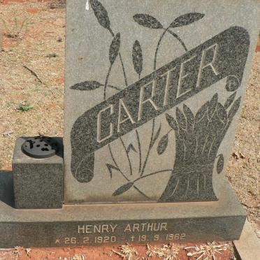 CARTER Henry Arthur 1920-1962
