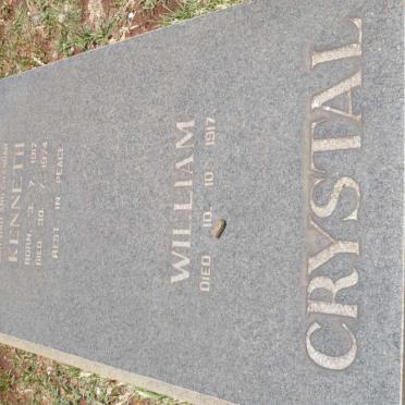 CRYSTAL Kenneth 1817-1874 :: CRYSTAL William -1917