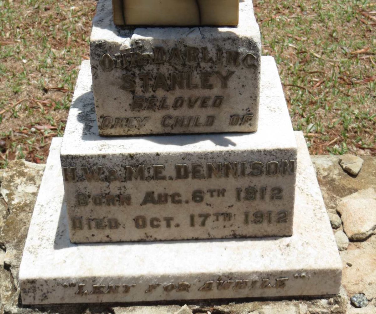 DENNISON Stanley 1912-1912