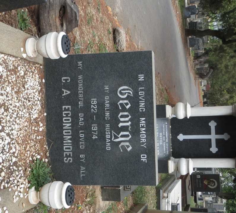 ECONOMIDES G.A. 1922-1974