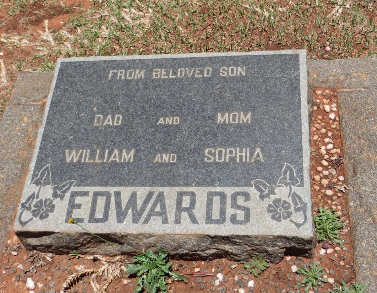 EDWARDS William &amp; Sophia