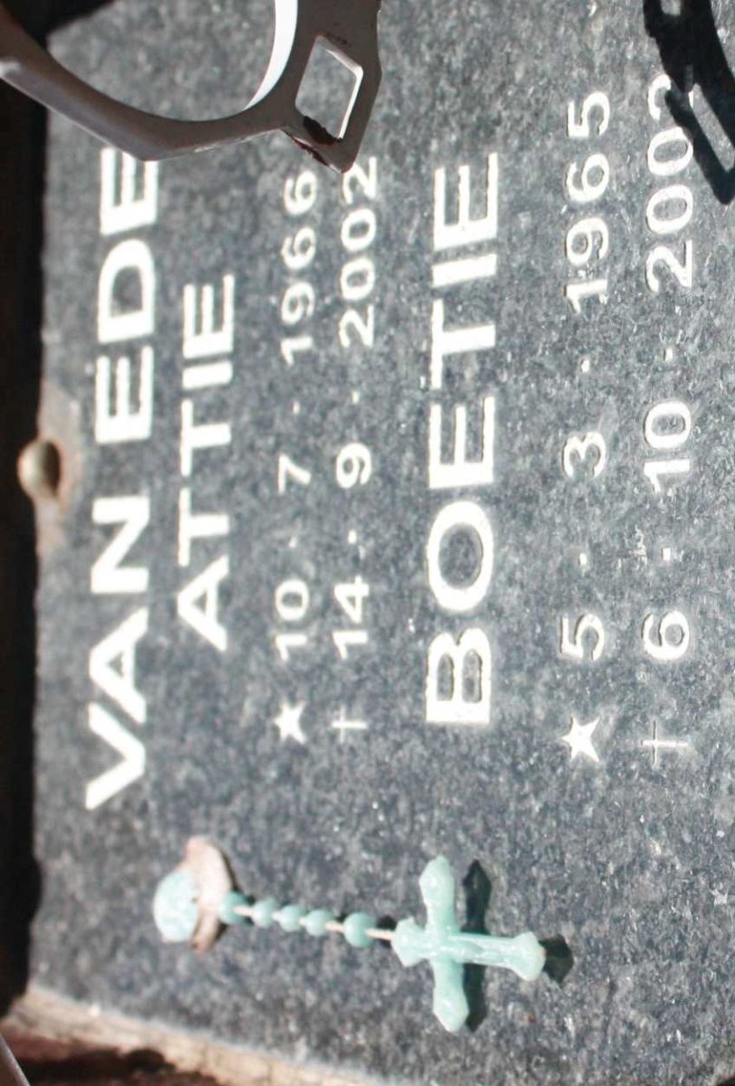 EDE Attie, van 1966-2002 :: VAN EDE Boetie 1965-2002
