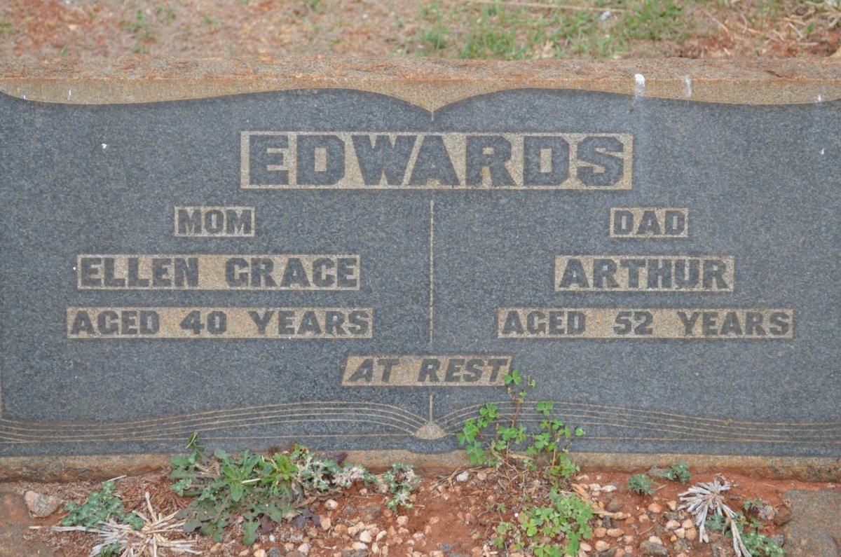 EDWARDS Arthur &amp; Ellen Grace