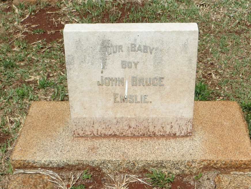 EMSLIE John Bruce