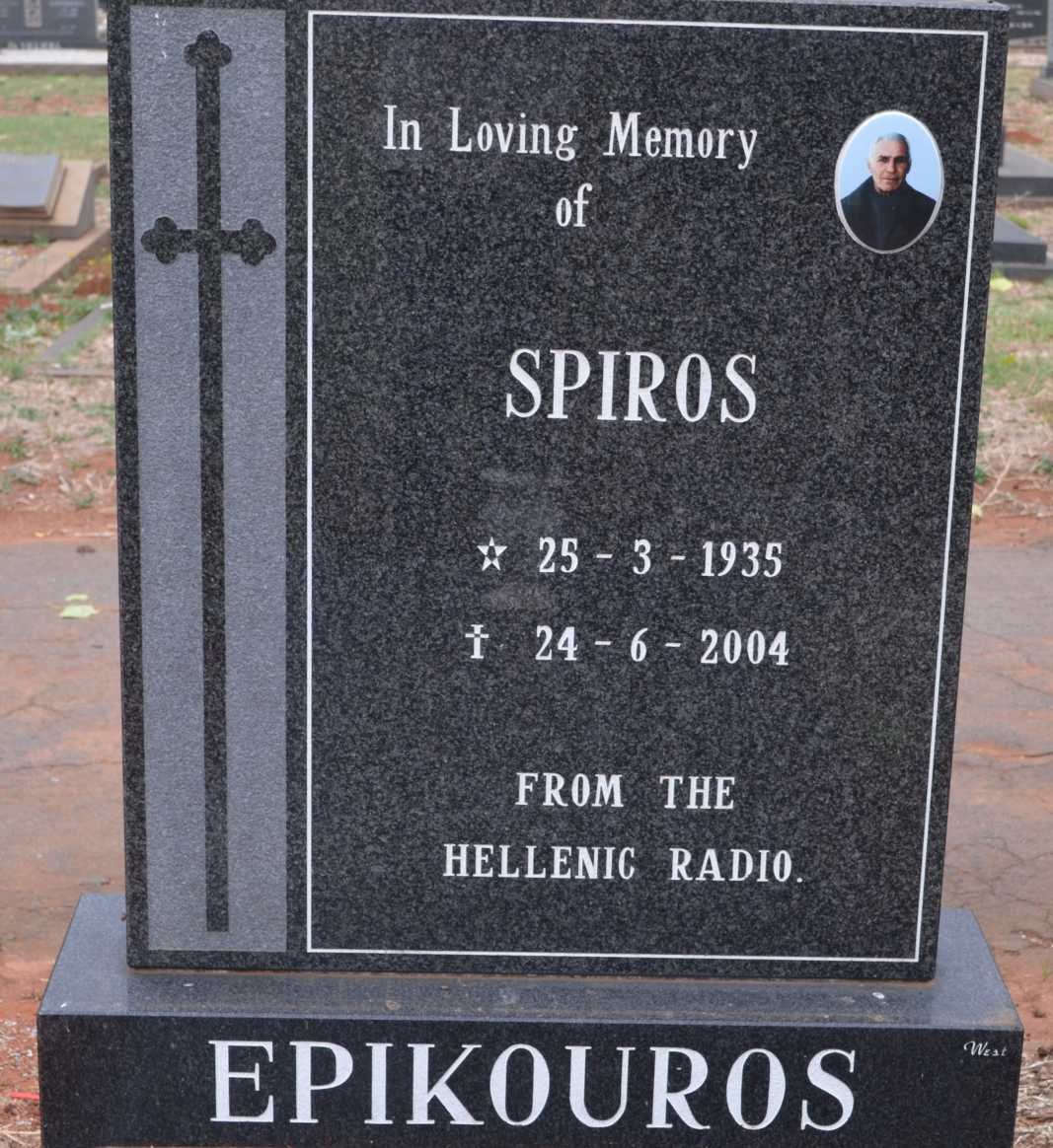 EPIKOUROS Spiros 1935-2004