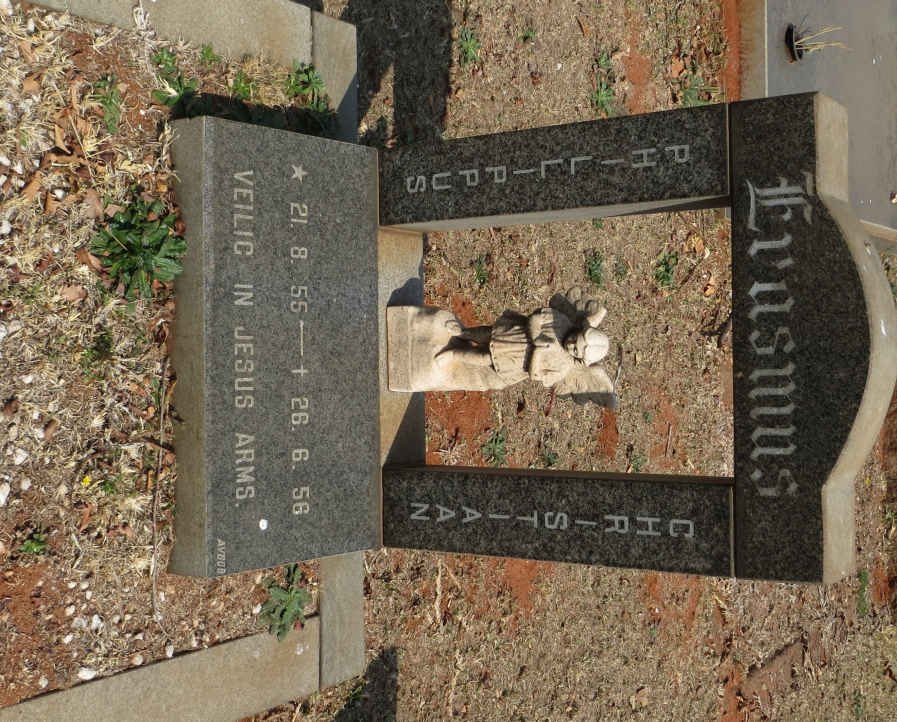 ERASMUS Phillippus Christiaan 1955-1956