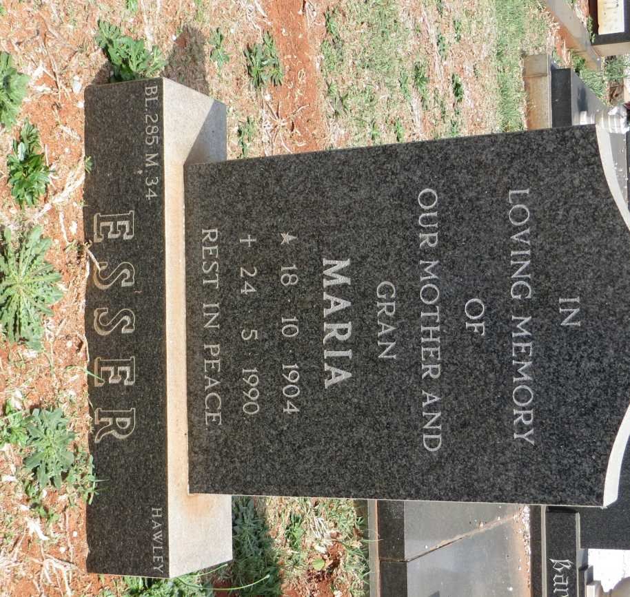 ESSER Maria 1904-1990