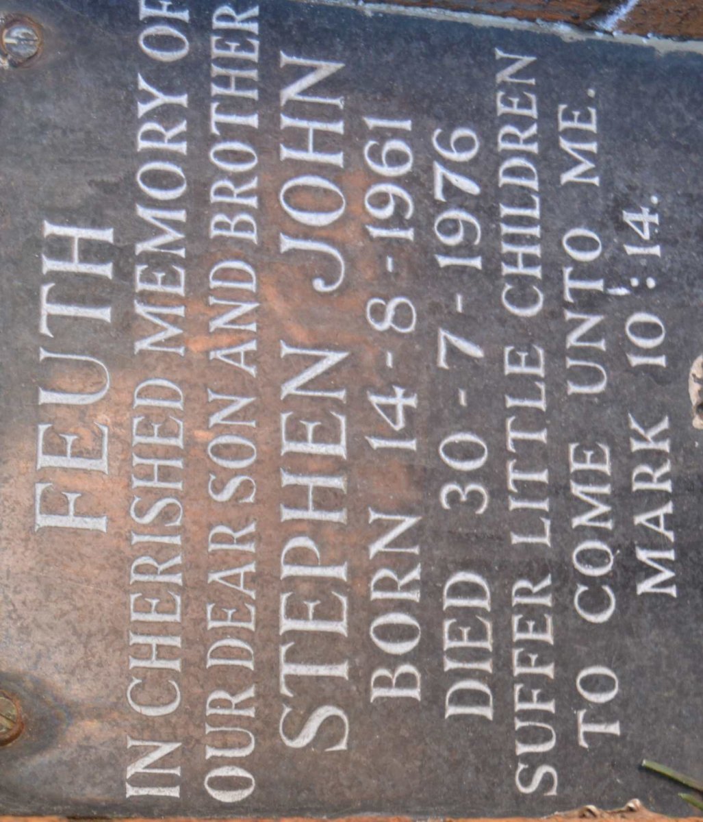 FEUTH Stephen John 1961-1976