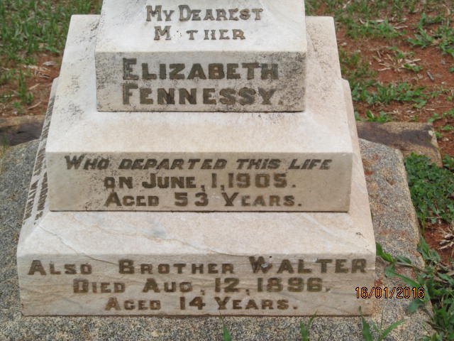 FENNESSY Elizabeth -1905 :: FENNESSY Walter  -1896