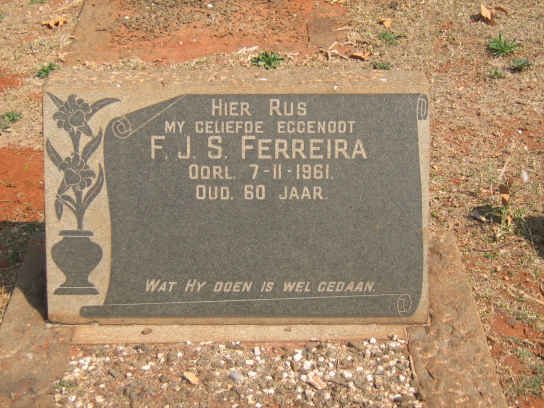 FERREIRA F.J.S. -1961