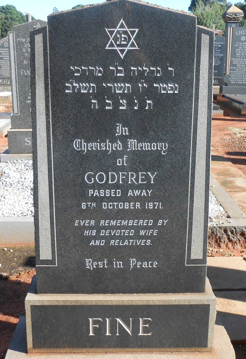 FINE Godfrey -1971