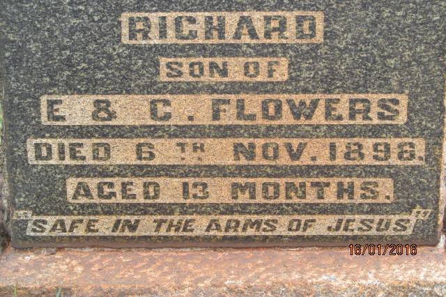 FLOWERS Richard -1896