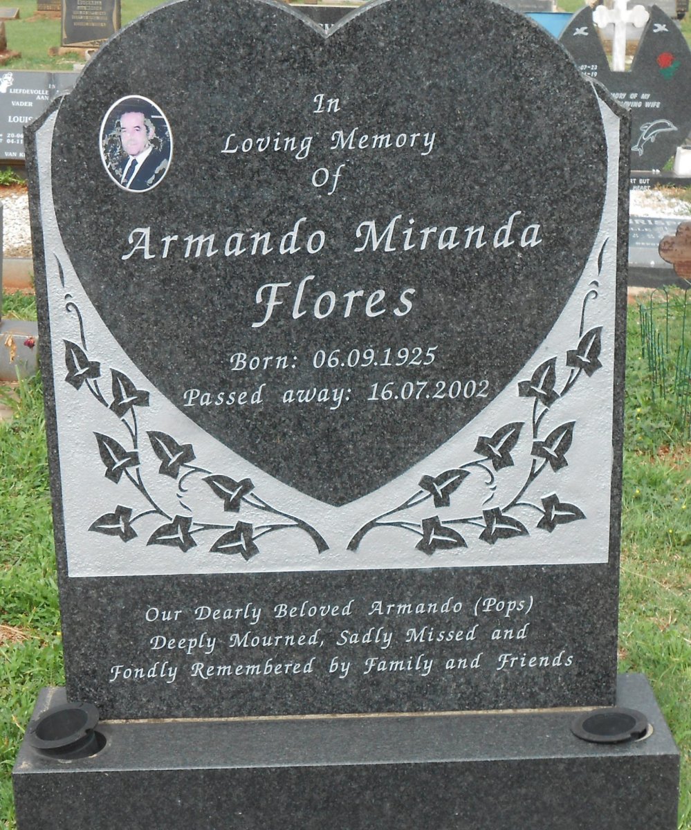 FLORES Armando Miranda 1925-2002