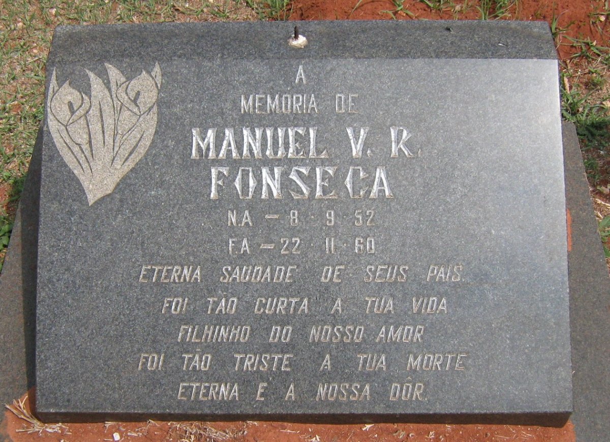 FONSECA Manuel V.R. 1952-1960
