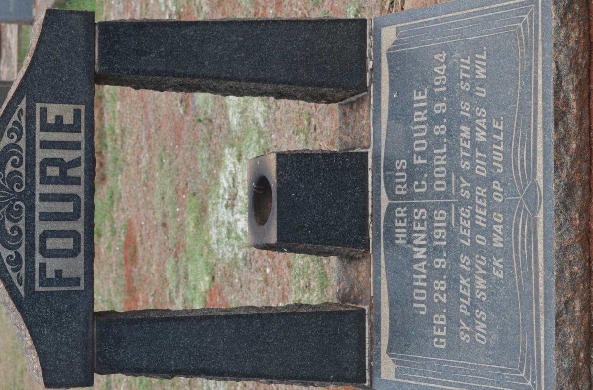 FOURIE Johannes C. 1916-1944